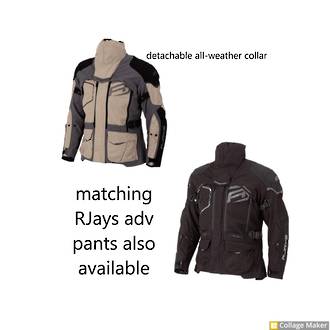 RJAYS Adventure mens jacket - zip out membrane